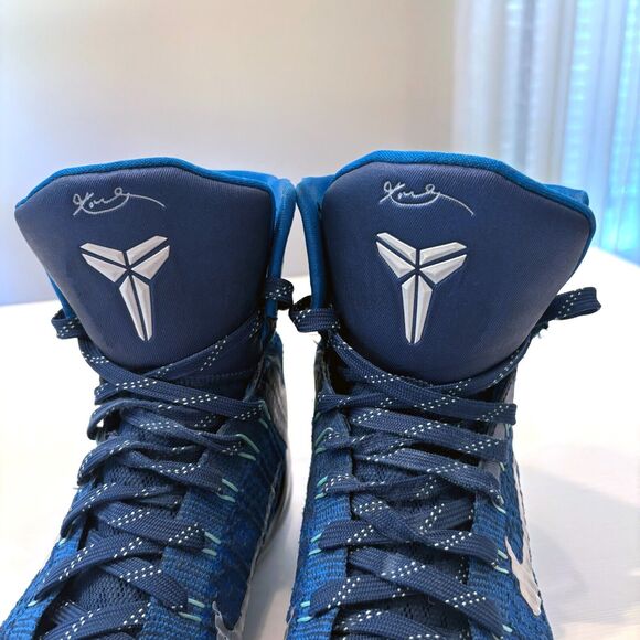 Nike Kobe Bryant 9 Elite Legacy Brave Blue Basketball Shoes Sneakers US Size 7.5 - Picture 9 of 14